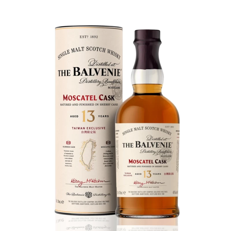 百富 13年蜜絲佳雪莉桶(100%雪莉台灣限定版) Balvenie 13y moscatel sherry cask(Taiwan edition)