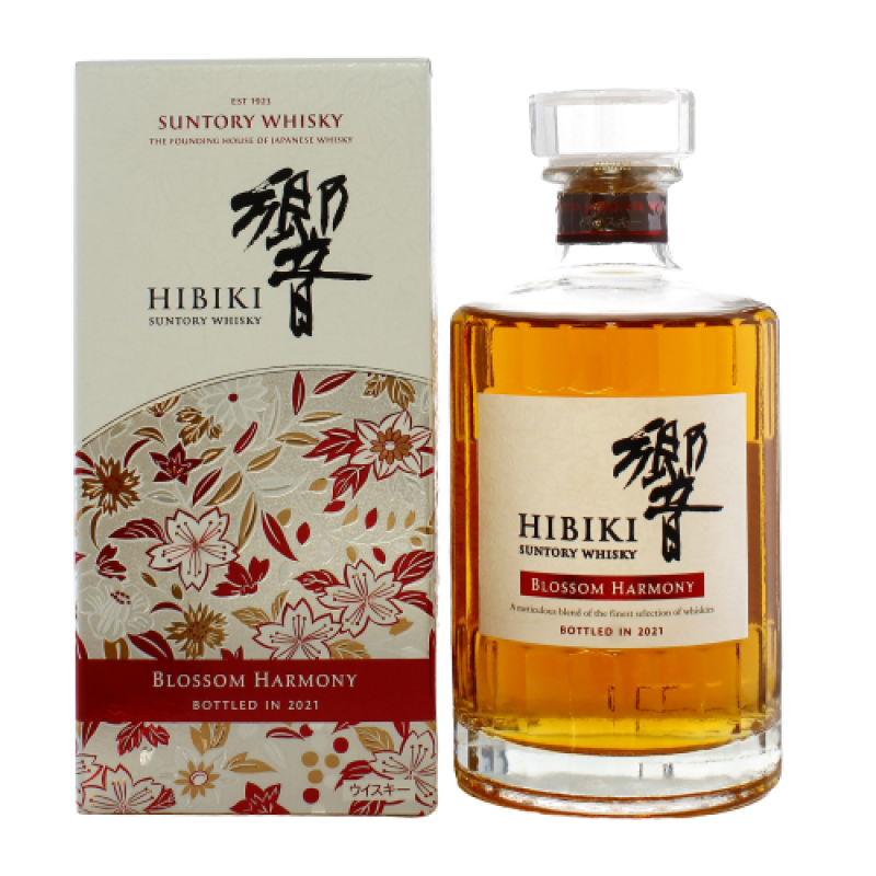 櫻花響HIBIKI 2021年櫻花限定版Blossom Harmany 700ml - 花落一杯酒