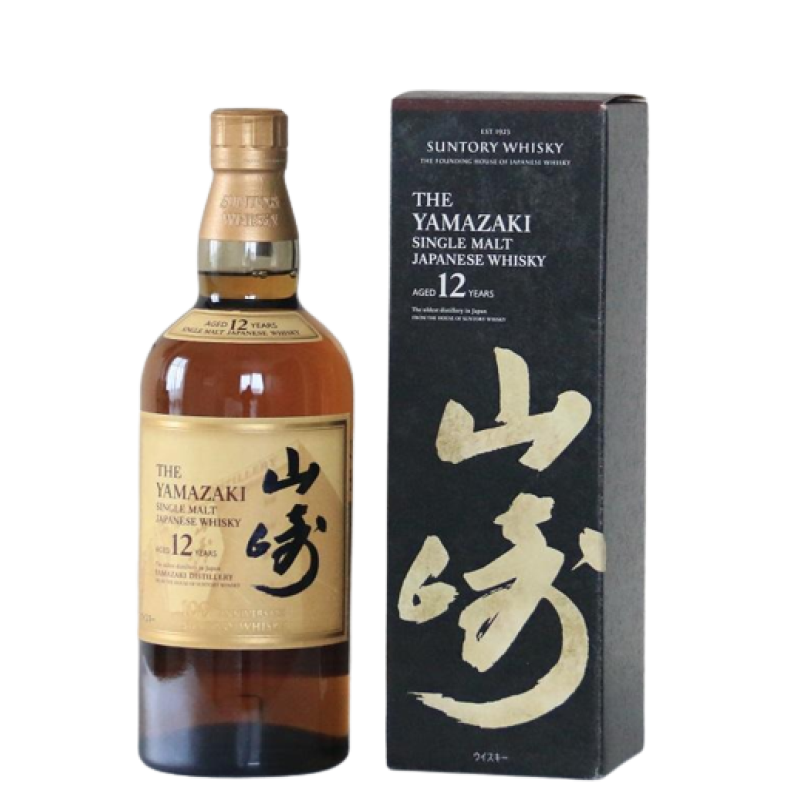 山崎12年100周年紀念款(盒裝版) yamazaki whisky 12YO 100TH ANN - 花